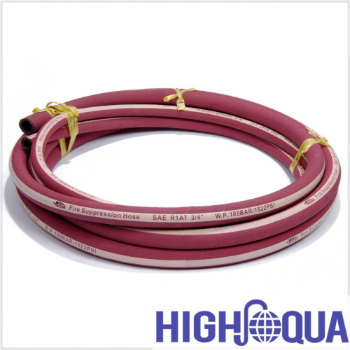 SAE R17 Wire Braid Reinforcement Hydraulic Hose