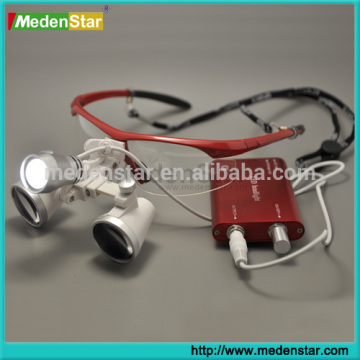 Good quality dental magnifying glasses / dental loupe with led light YYJD01