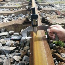 Digital Rail Head Wear Gauge for Rail Wear Measuring Railway Tools