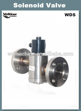 High Quality High Pressre Solenoid Valve / Flange Normal Closed 12V Solenoid Valve