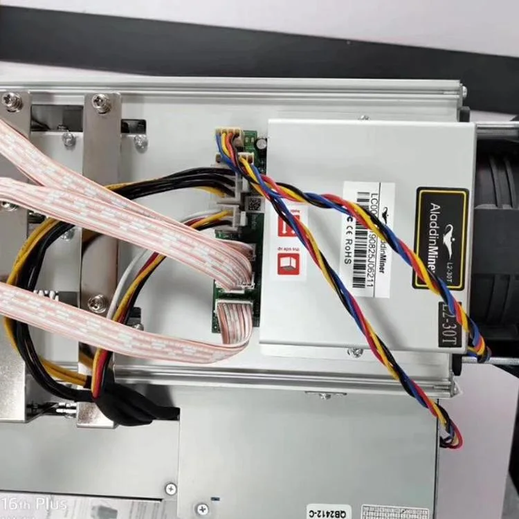 Second Hand Bitcoin Aladdin L2 Blockchain Dragonmint Asic Miner L2 30t