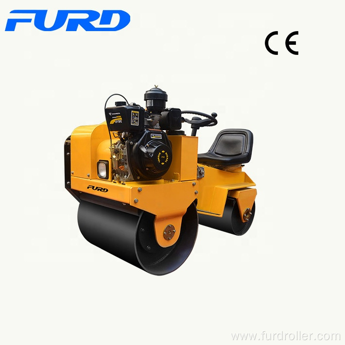 Cheap Price 700kg Driving Two Wheels Vibratory Roller