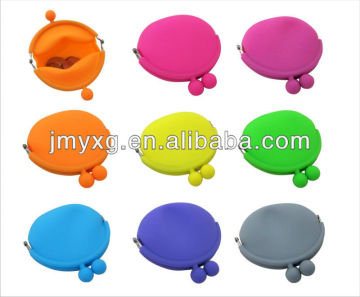 Silicone coin pouch/coin purse/coin wallet for kids