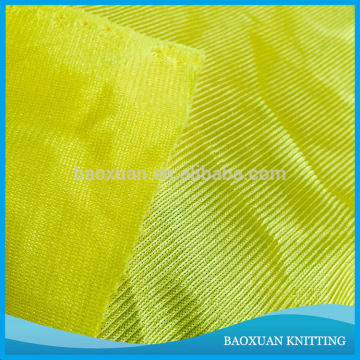 100% polyester polobright fabric bright plain tricot fabric