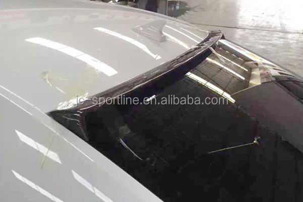 Carbon Fiber ATS Roof Window Spoiler Wing For Cadillac ATS Sedan 13-15