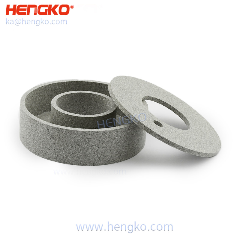 HENGKO custom 40-50 microns sintered stainless steel 316L hydrogen gas generator filter