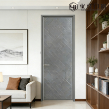 Modern Single Glass Interior Swing Door