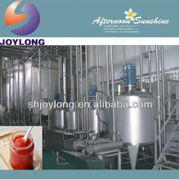 Tomato ketchup cans processing machine line