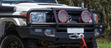 Steel Bull Bar for Land Cruiser 70 Series