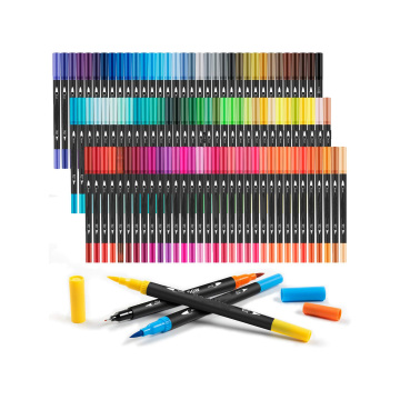 Professional Art Drawing Markers with Dual Tips for Watercolor and Paint Effects