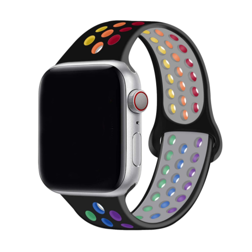 Banda di orologio apple in silicone personalizzato