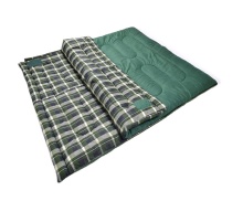 Winter Season Good Quality Cotton Flannel Warm Double Sleeping Bag - Queen Size 2 Person Waterproof