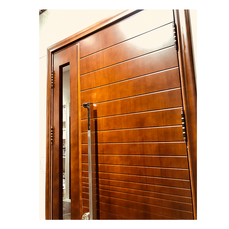 Latest Design Modern plain Solid Wood main Door solid oak wood door models entrance door