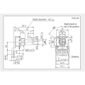 Drehpotentiometer der Serie RK14K