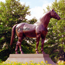 High quality miniatary bronze lexington horse statues