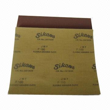 Aluminum Oxide abrasive cloth, passed by SGS test, good-quality and cheaper price