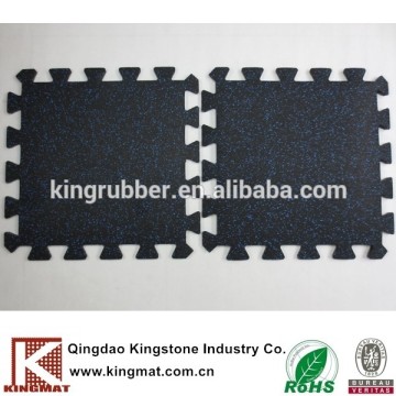Natural rubber crossfit floor mat
