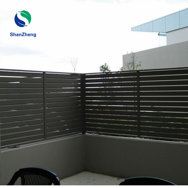 Aluminum Garden Fence with Pressed Speartop