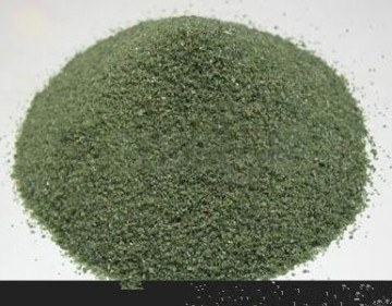 Green color silicon carbide well