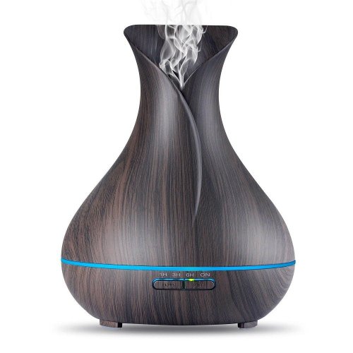 wooden grain essential oil diffuser 400ml