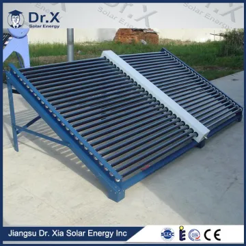 Mature Technology Vacuum Tube Parabolic Trough Solar Collector