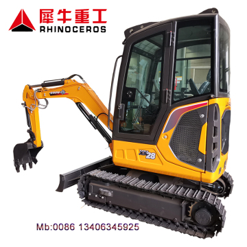 Rhinoceros Crawler excavators mini pelle XN28