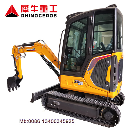 XN28 2.8Ton excavator with closed cabin