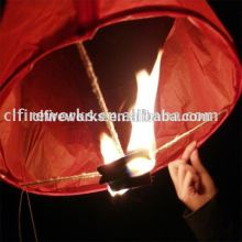 Sky Lantern heart shaped