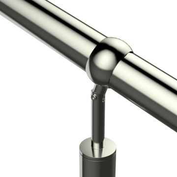 Adjustable Stainless Steel Handrail Fittings with Rings