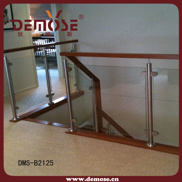 Indoor Steel-Glass Stair Handrail (DMS-26180)