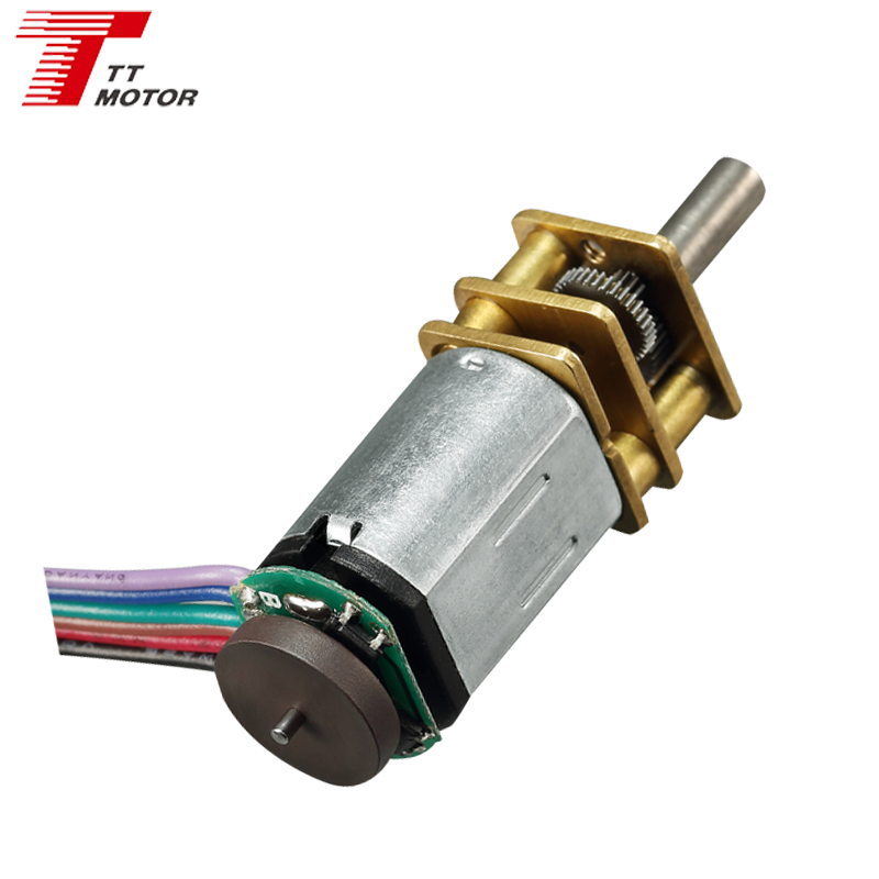 GM12-N20VA-EN 5v 12v electric dc gear motor with encoder