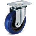 Heavy Duty Flat Plate Rubber Wheel Caster