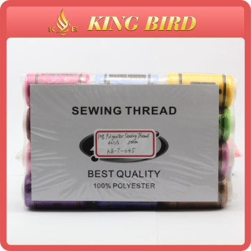 40/2 spun polyester sewing thread for home thread