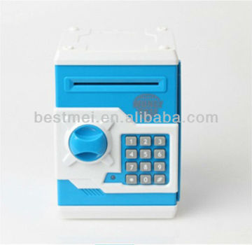 Plastic mini ATM money bank