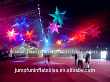 cheap Inflatable Lighting Star for Party or Advertising decoration LED