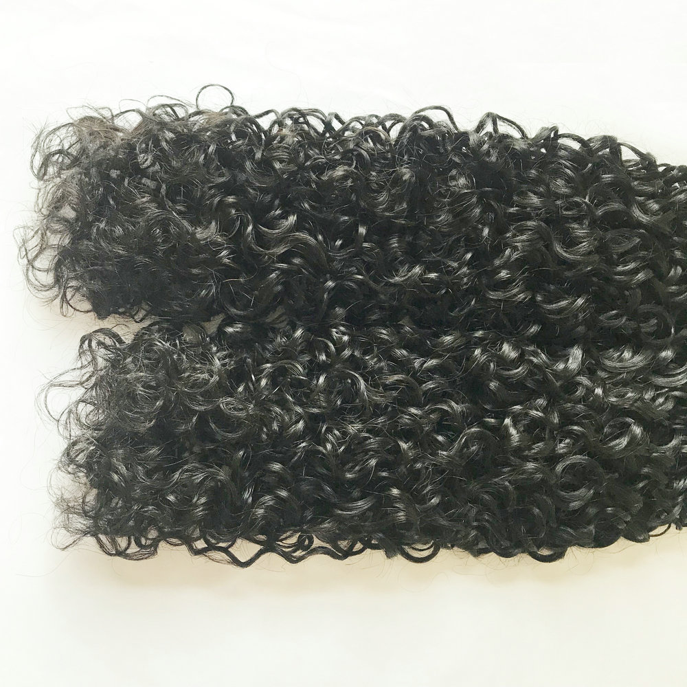 Factory Direct Supply Grade 10A Double Drawn Virgin Pixie Curl Funmi Hair