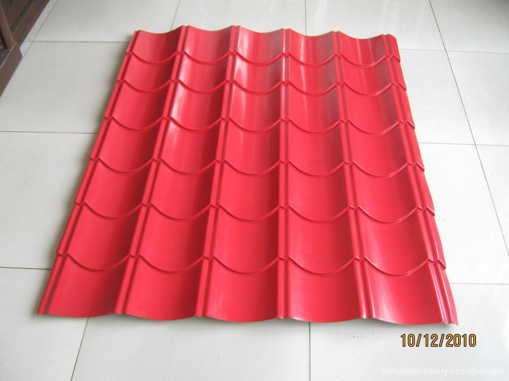 glazed tile production 