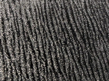Black Polyester Textile Crushed Fabric