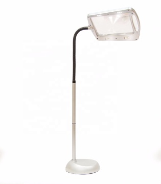 Balanced Spectrum Lighted Magnifier Floor Lamp