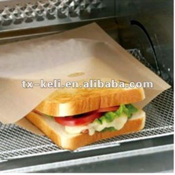 PTFE coated fiberglass fabric non-stick toastabag