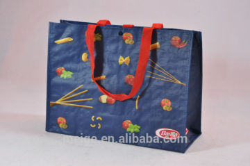 recyclable promotional pp woven bag /pp woven bag with matt lamination /pp transparent woven bag