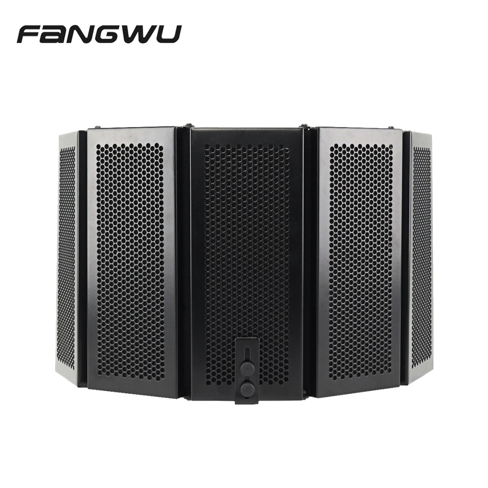 5 Doors Metal Large Size Acoustic Isolation Microphone Shield For Recording