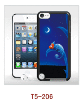 Chameleon Picture 3d Back Cover For Ipod Touch5,pc Case Rubber Coated,multiple Colors Available?