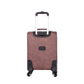 New unique 4 wheels carry-on PU hardside luggage