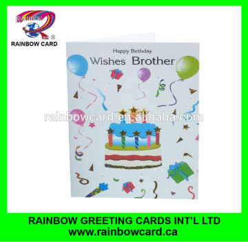 Different styles in birthday CARDS
