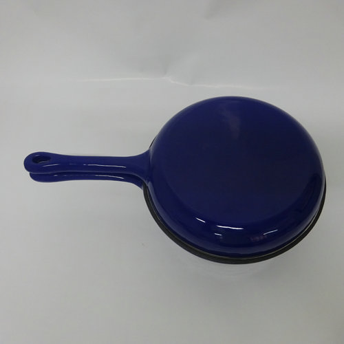 Enameled Cast Iron Srewpan with Skillet pan