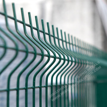 Panel de valla de malla de alambre 3D de 200x50 mm