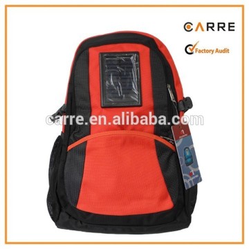 custom made 1680D solar battery backpack