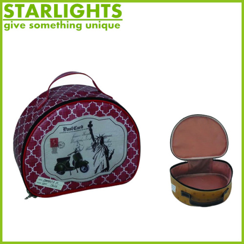 wholesale canvas luxury small cosmetic bag
