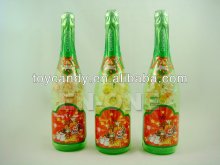 Christmas gifts champane bottle with chocoate candy